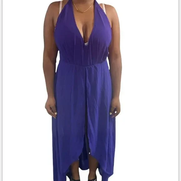 royal blue plus size dress fashion nova Idia Plus Size Evening Gown In Royal Blue